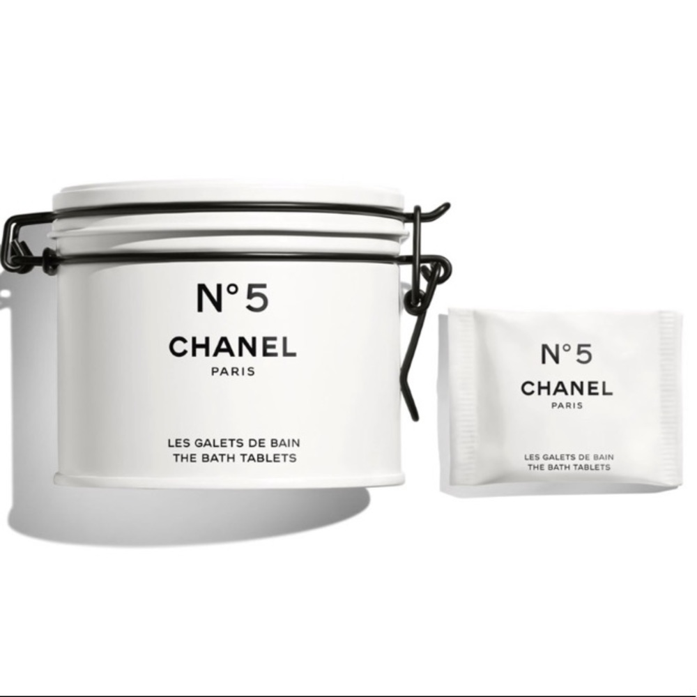 NWT CHANEL N°5 Bath Tablets Factory 5 Collection